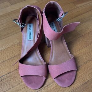 Steve Madden Blush Heeled Sandals